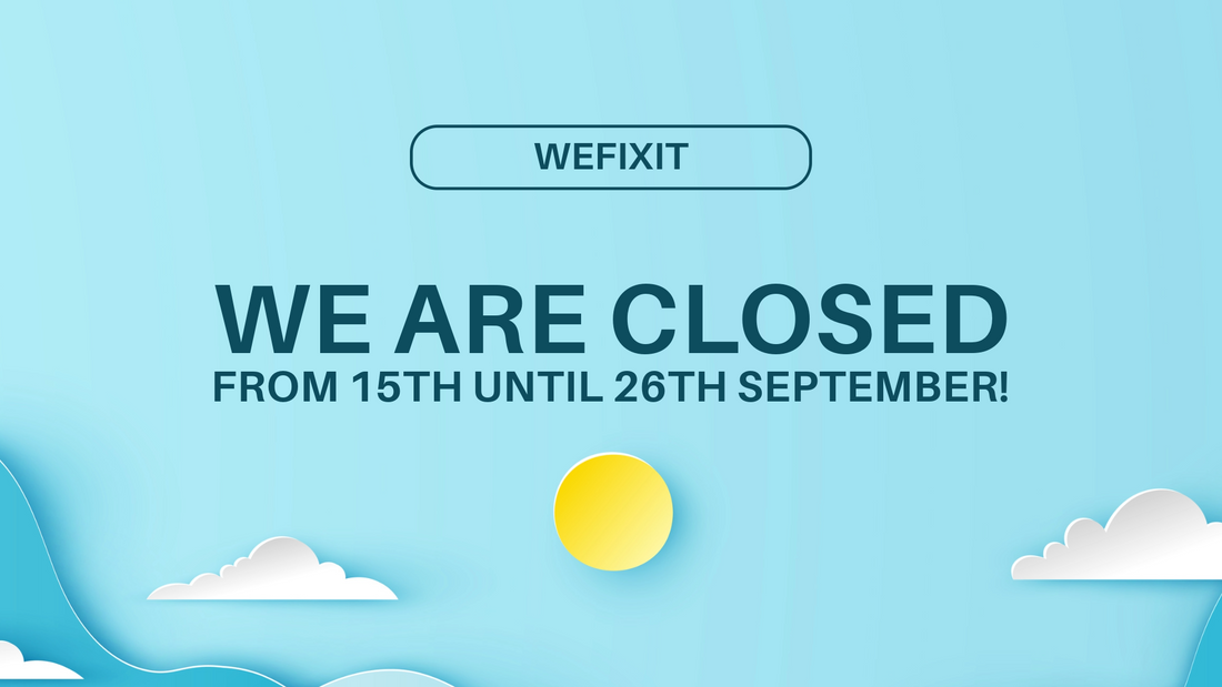 We Will Be Closed!