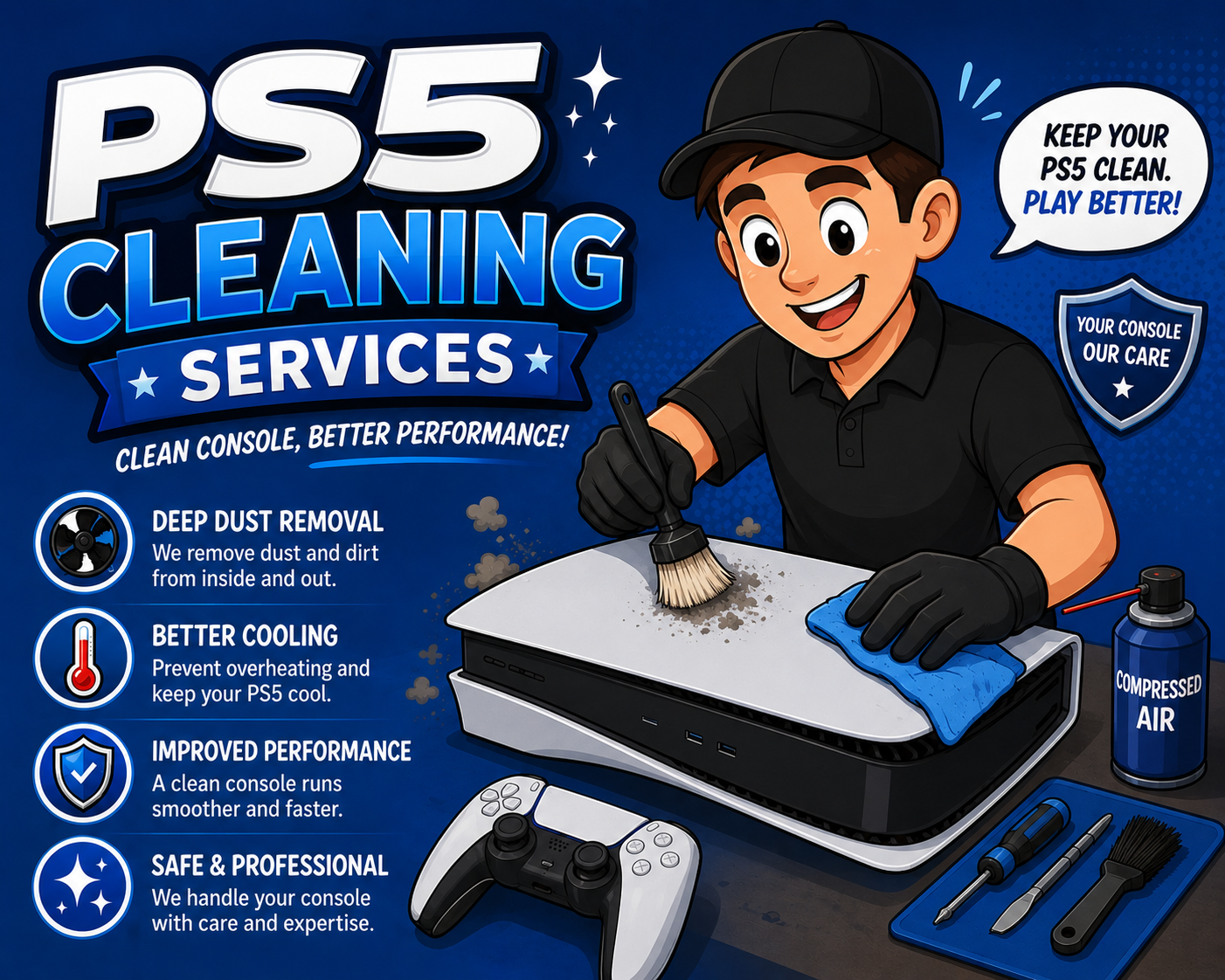 PS5 CLEAN-UP