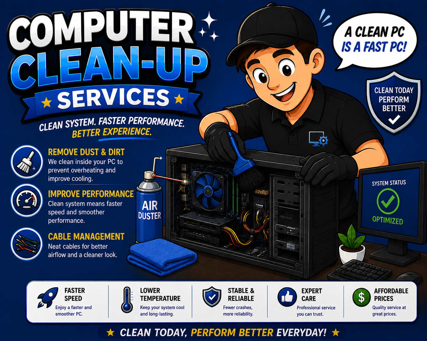 COMPUTER CLEAN-UP