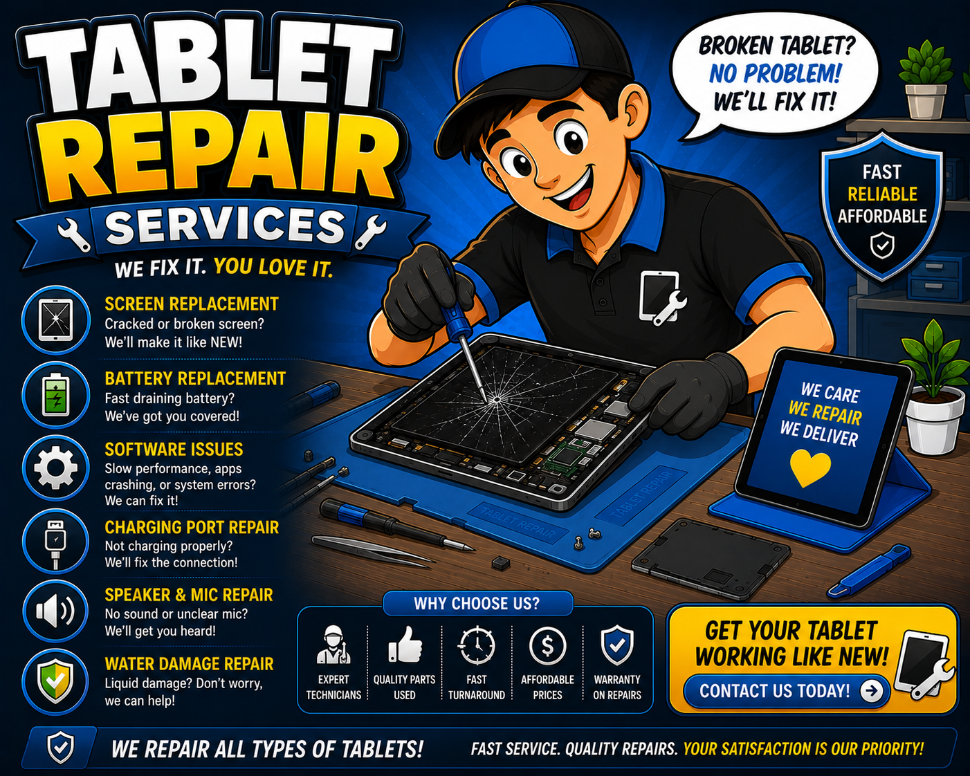 TABLET REPAIR