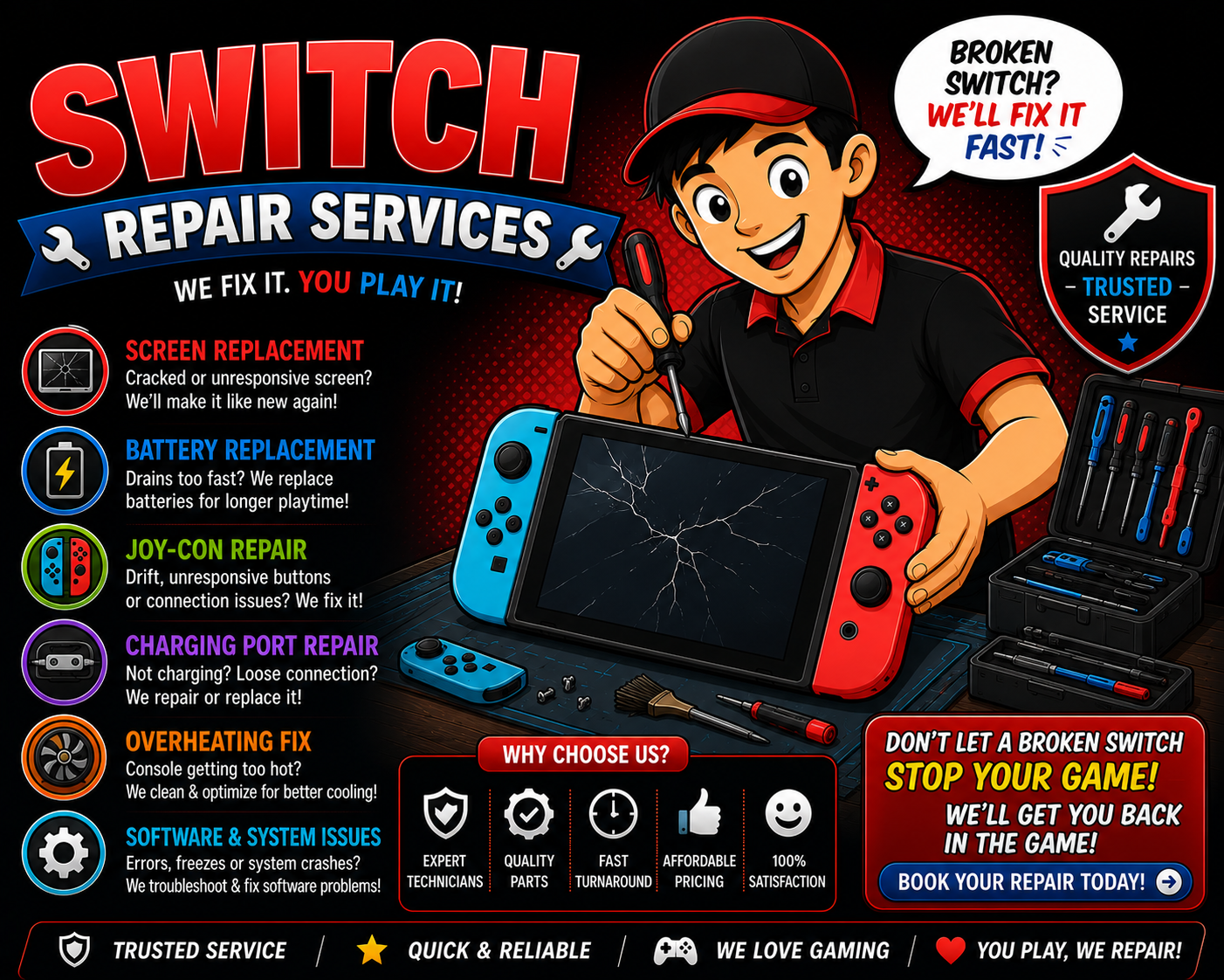 SWITCH REPAIR SERVICES