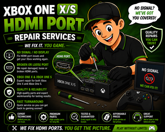 XBOX ONE X/S HDMI PORT REPAIR